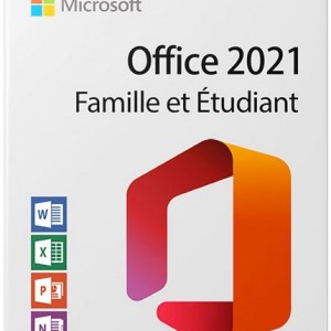 Microsoft Office Famille & Etudiant 2021